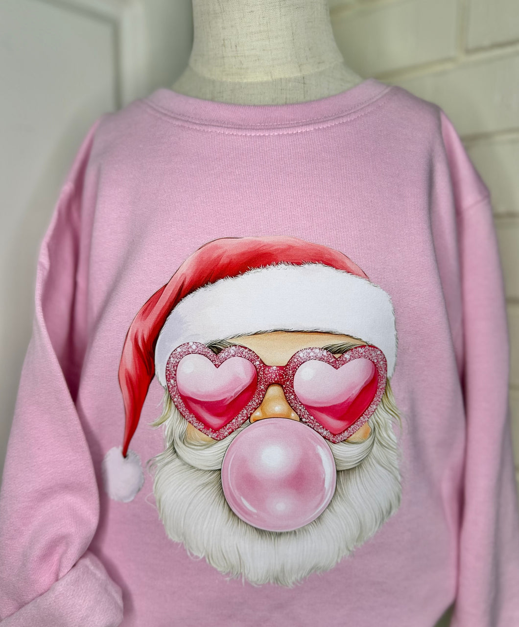 Bubblegum Santa Short Sleeve Tee