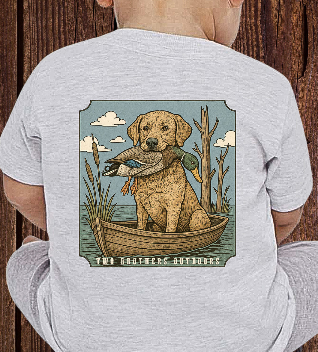 New Grey Lab + Mallard Tee