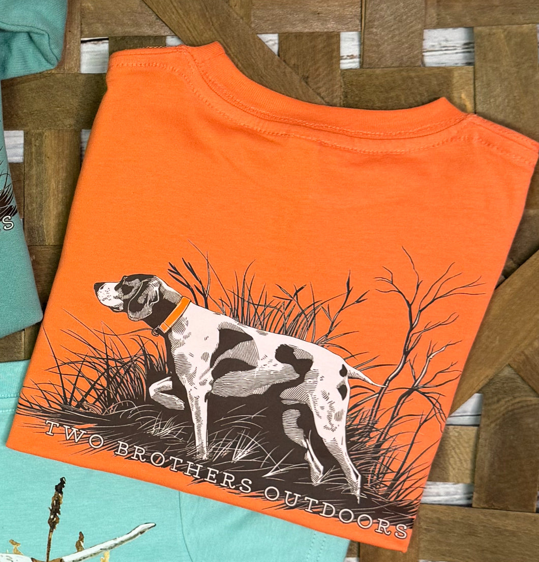 Bright orange Pointer Tee