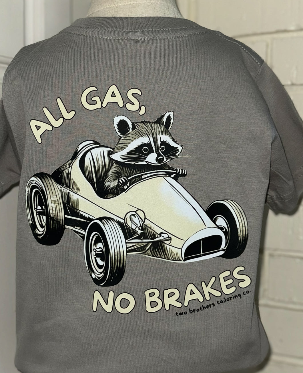 All Gas No Brakes- vintage style