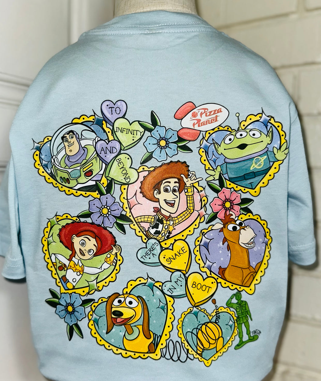 Girly Toy Story Tee
