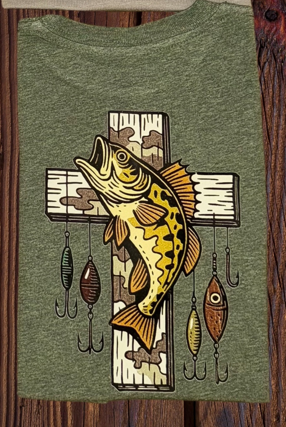 Cross Fishing Tee