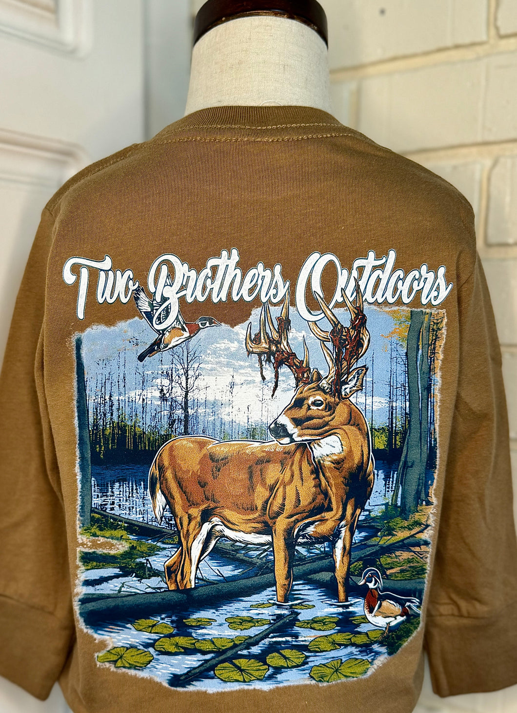 Brown Outdoors Tee- Long Sleeve