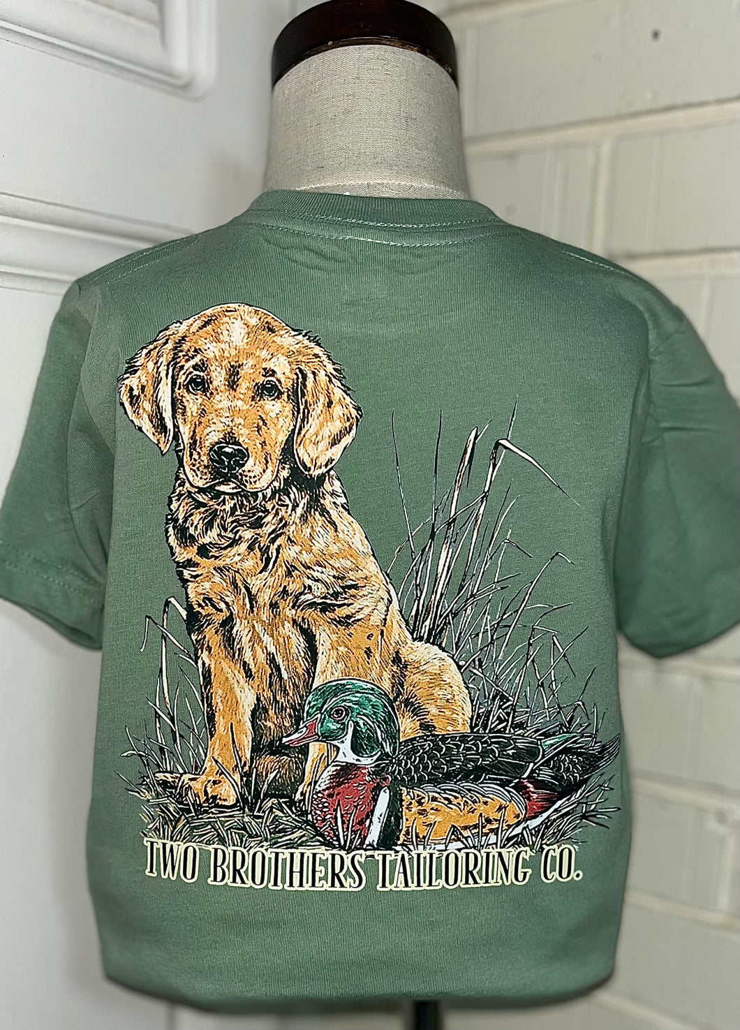 Best Friends sage tee