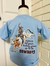 Load image into Gallery viewer, BLUE COWBOY TEE
